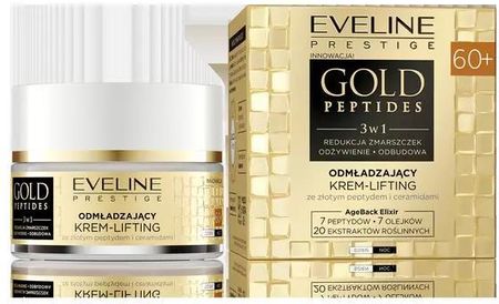 Krem Eveline Gold Peptides Odmładzajacy 60+ na dzień i noc 50ml