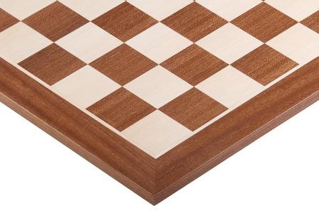 Sunrise Chess & Games Deska szachowa nr 6 (bez opisu) mahoń/jawor intarsja