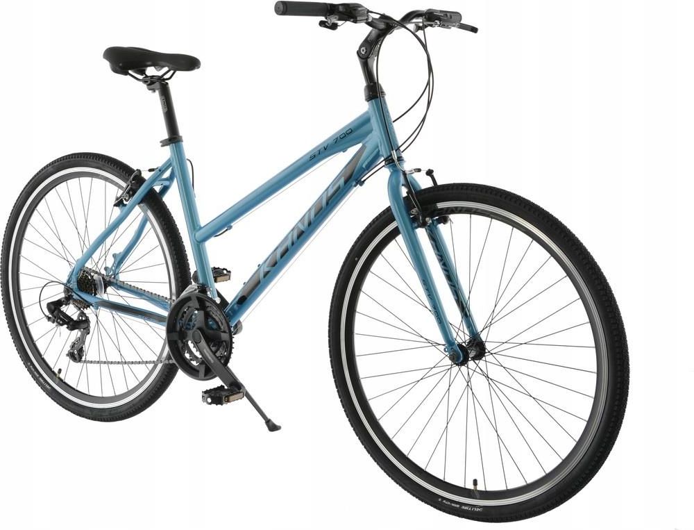 Kands Crossowy STV700 D17 Błękitny 28 2022 Rowery Crossowe Damskie