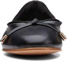 Balerinki Clarks Grace Lily kolor black leather 26167197 Ceny i opinie Ceneo.pl