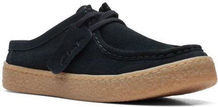 Buty Clarks Barleigh Mule kolor black suede 26167669