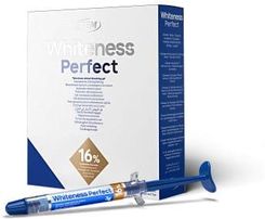 Whiteness Perfect 16% Kit zestaw do wybielania nakładkowego z 16% nadtlenkiem karbamidu do nadzorowanego użytku domowego 5 strzykawek