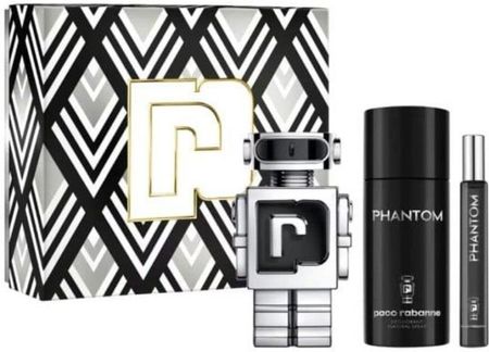 Paco Rabanne Zestaw Perfum Dla Mężczyzn Phantom 3 Części