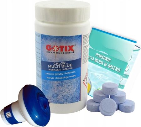 Gotix Tabletki Multi Chlor Do Basenu Blue 1Kg Dozownik