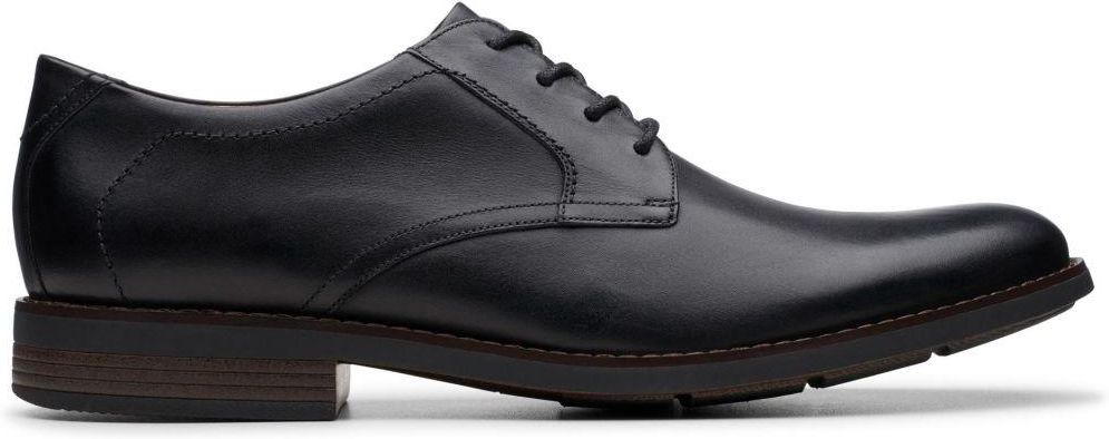 jinij021120　Clarks　Becken Lace Clarks Men's Becken Lace Brogues, Black Black Leather Black