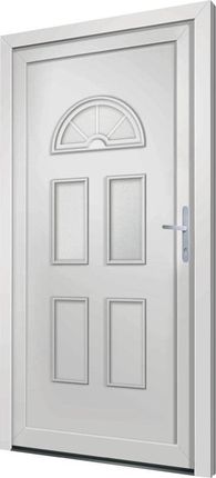 Vidaxl Drzwi Zewnętrzne Białe 98X198cm