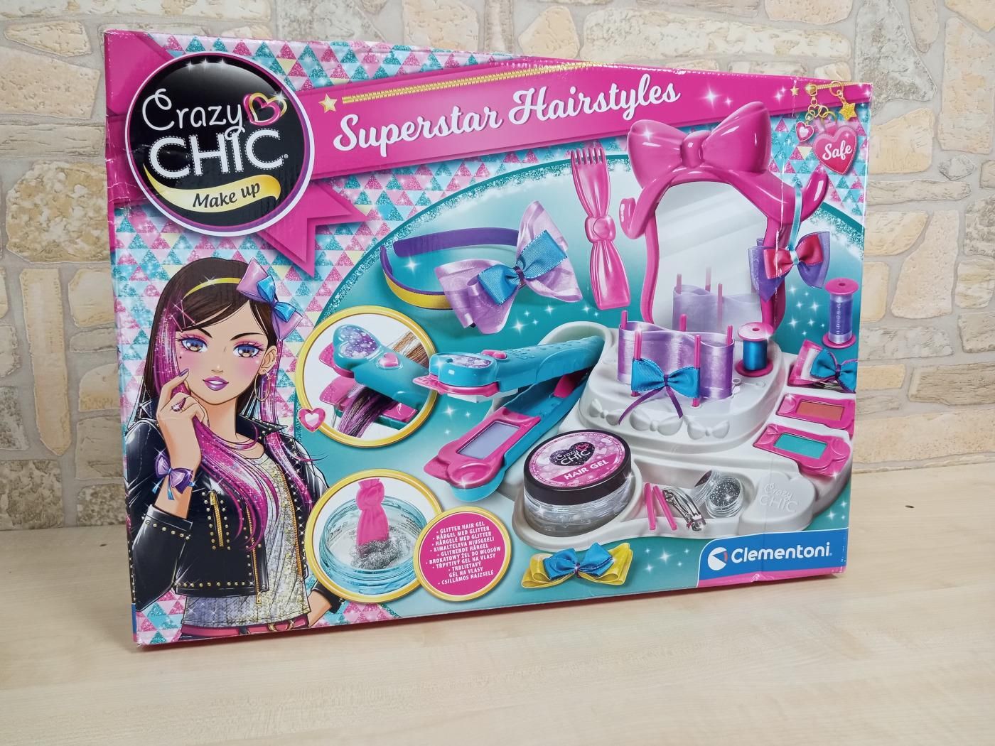 Produkt z Outletu: Clementoni Crazy Chic Salon Fyzjerski Prostownica