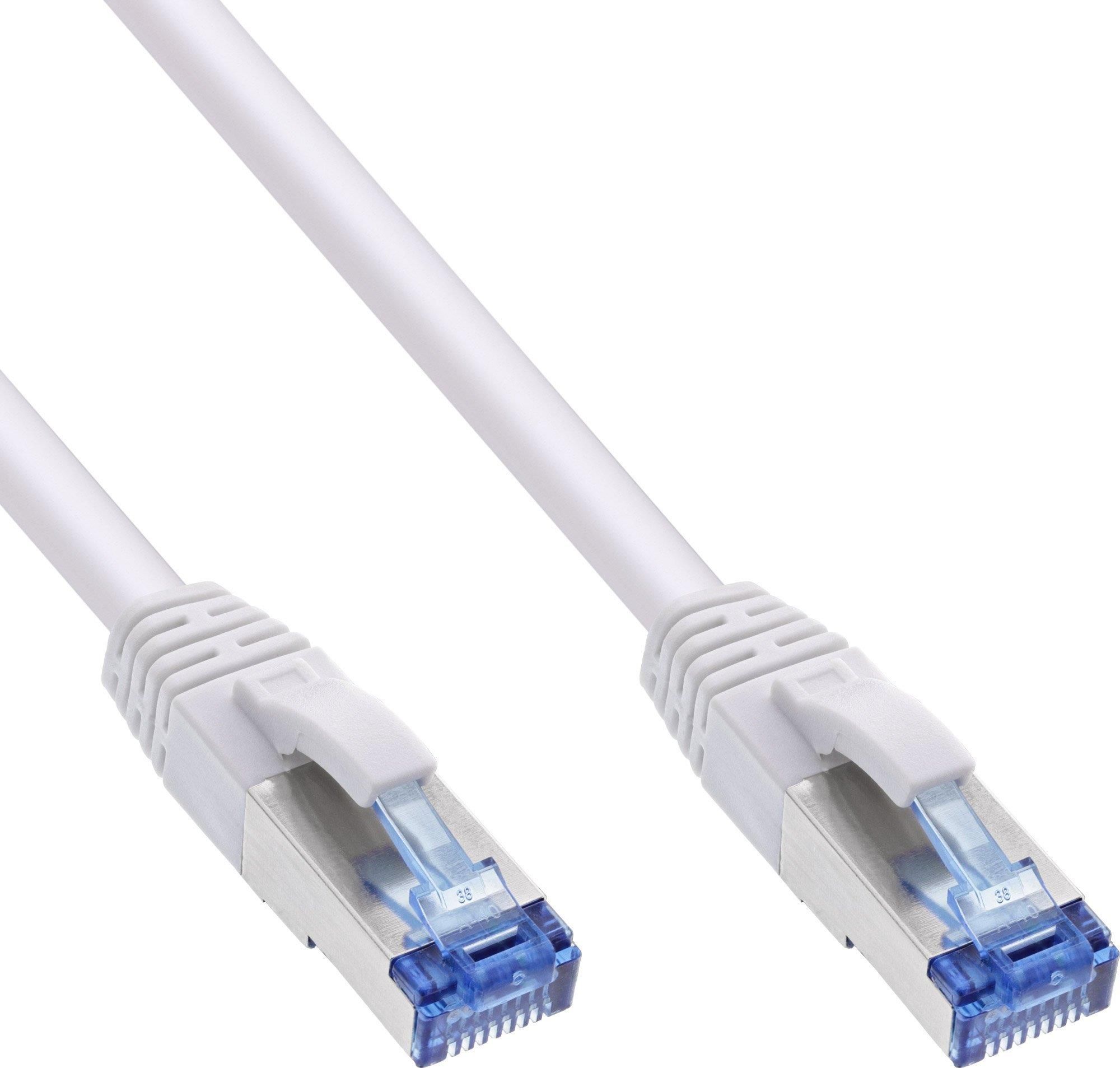 Inline 70pcs. BulkPack Patch Cable S/FTP PiMF Cat.6A halogen free 500MHz czarny 1m (B76811S