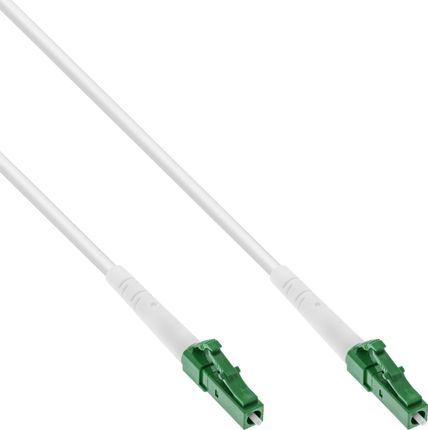 Inline Fiber Optical Simplex Cable, FTTH, LC/APC 8° to LC/APC 8°, 9/125µm, OS2, 30m (88230)