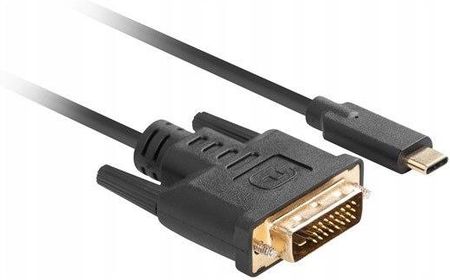 Lanberg KABEL USB-C(M)->DVI-D(24+1)(M) 1.8M CZARNY