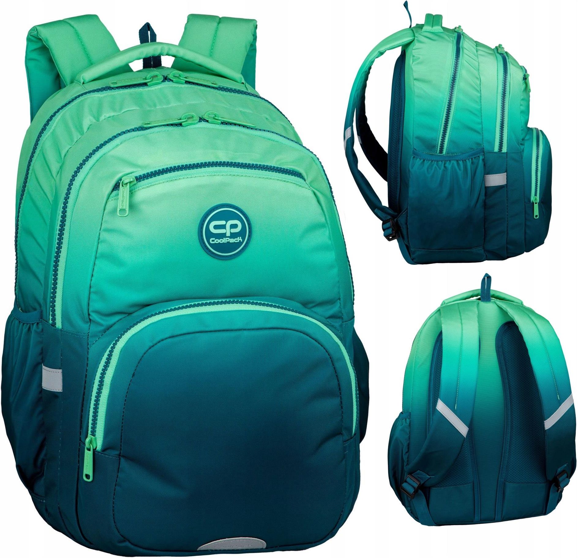 ★ ACOC★ Tiered Banding BackpackLight Blue 5004017077 Coolpack Plecak Pick Gradient Blue Lagoon (F099690