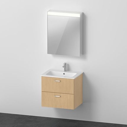 Duravit Me By Starck Umywalka Z Szafką Pod Umywalkę Xbase I Szafką Z Lustrem Xb0075R30300000 1153180