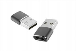 Zdjęcie Art Adapter Usb 2.0 Męski / Usb-C Żeński (Otg) Oem (KABADAUSBUSBCOEMC14) - Przasnysz
