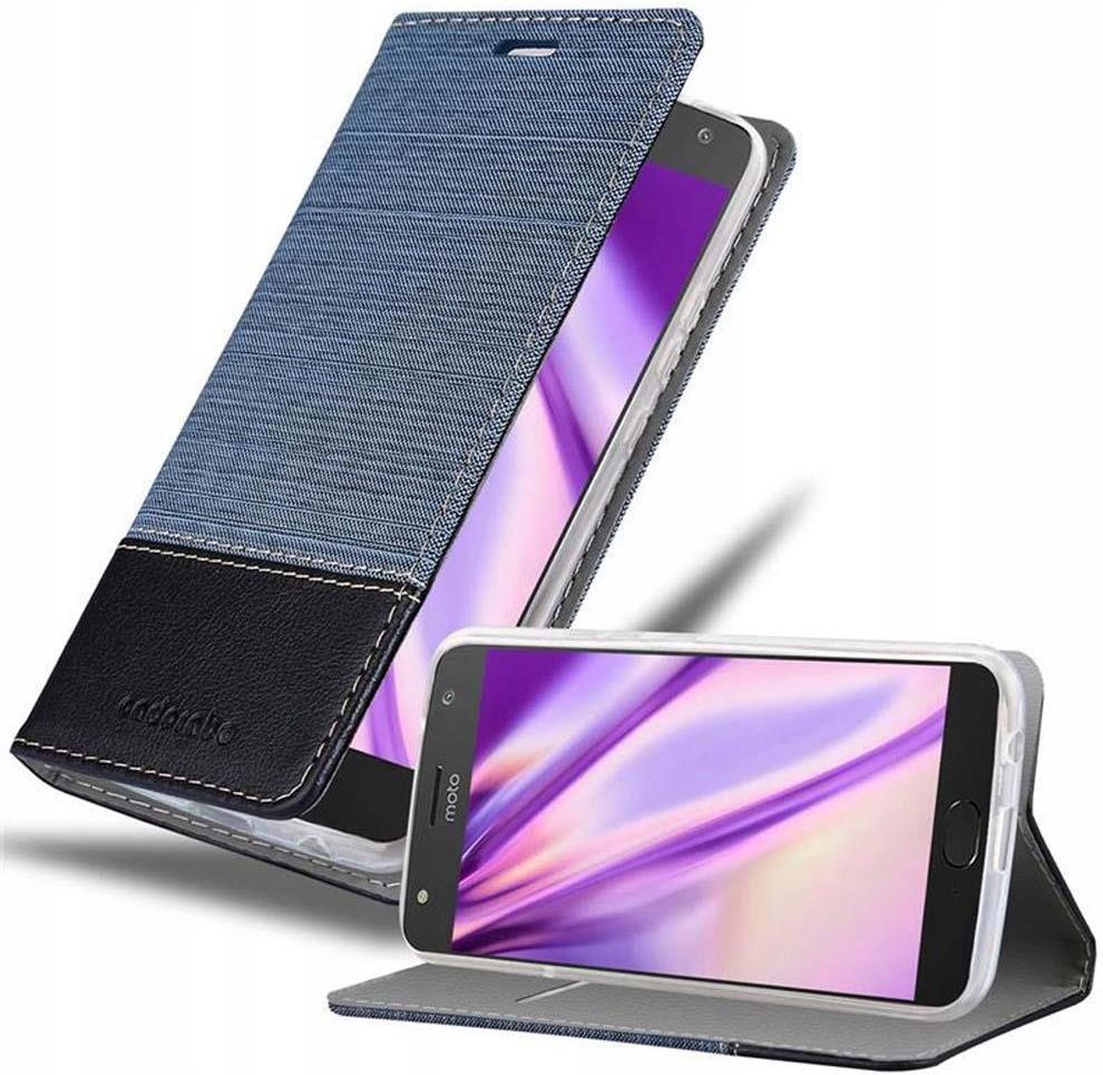 Cadorabo Custodia Flip Con Magnetica Per Motorola MOTO X4 – Rosso Mela, Similpelle, Portafoglio - 3