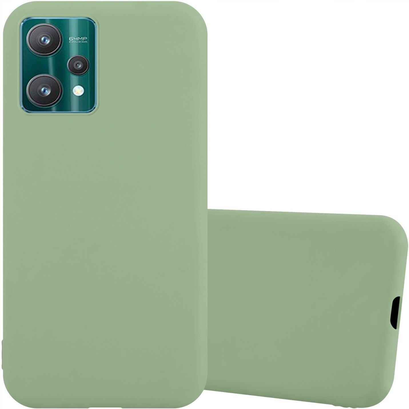 Cadorabo Estuche Compatible con Realme 9 5G / 9 Pro / V25 / Q5 / OnePlus Nord CE 2 Lite 5G en Rojo Manzana - Funda Protectora con Cierre magnético, función Stand