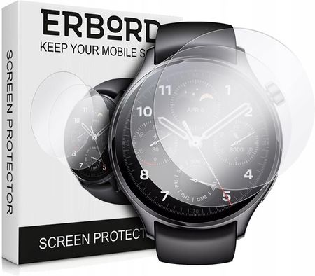 Erbord 2X Szkło Hartowane Do Xiaomi Watch S1 Pro Szybka