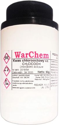 Warchem Kwas Chlorooctowy Czysty 50G
