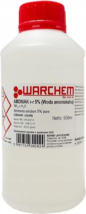 Warchem Woda Amoniakalna 5% (Amoniak R-R 5%) 500Ml