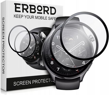 Erbord 2X Szkło Hybrydowe Do Xiaomi Watch S1 Pro Szybka