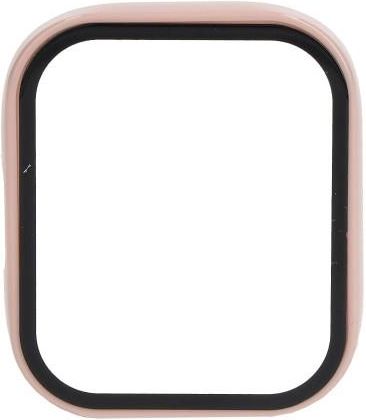 Bizon Etui Case+Glass Set Do Xiaomi Redmi Watch 3 Różowe