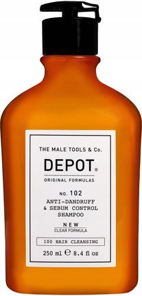 Depot No. 102 Anti-Dandruff Shampoo Przeciwłupieżowy Szampon Do Włosów Dla Mężczyzn 250Ml