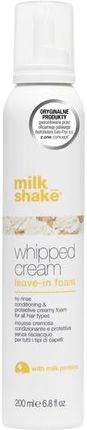 Milk Shake Make My Day Whipped Cream Leave-In Foam Kremowa Odżywka Wzmacniająca Włosy W Piance 200Ml