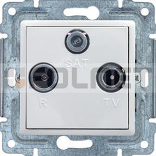 Zdjęcie Kos Vena Gniazdo Tv-Rtv-Sat Przelotowe ( 515077 ) - Kłecko