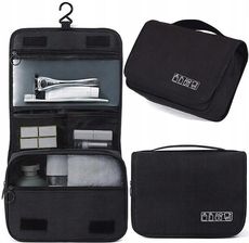 Zdjęcie Gockowiak Kosmetyczka Podróżna Samolotowa Organizer Czarny - Ryn