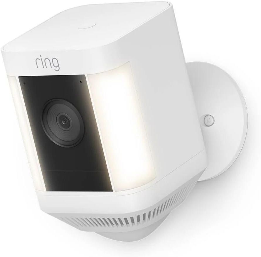 新品Ring Spotlight Cam Plus バッテリー駆動式ホワイト白 Amazon.co.jp: Ring Spotlight Cam Plus, Battery (リング