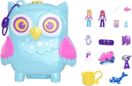 Mattel Polly Pocket Piżama party sówki FRY35 HKV37