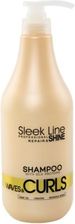 Stapiz Sleek Line Waves & Curls Szampon Do Włosów Kręconych I Falowanych 1000Ml