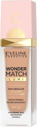 Eveline Make Up Eveline Wonder Match Lumi Podkład Rozświetlający Spf20 25 30Ml