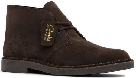 Buty zimowe Clarks Desert Boot Evo kolor dark brown suede 26166784