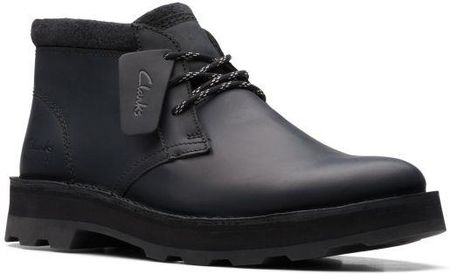 Buty zimowe Clarks Corston Desert Boot kolor black waterproof leather 26169495