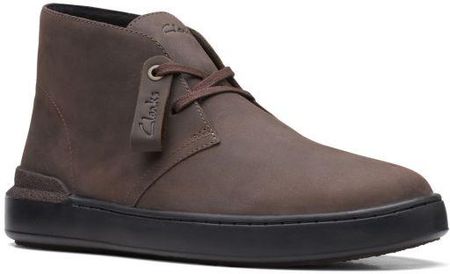 Buty zimowe Clarks Court Lite Desert Boot kolor dark brown leather 26168617