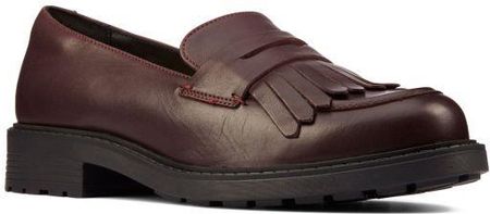 Buty Clarks Orinoco 2 Loafer kolor burgundy leather 26161657