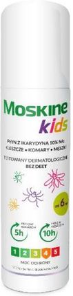 MOSKINE KIDS Płyn na komary, kleszcze, meszki Ikarydyna 10%, 80 ml
