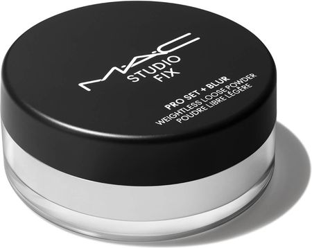 Mac Cosmetics Studio Fix Pro Set Zestaw + Blur Weightless Loose Powder Translucent 6.5 G