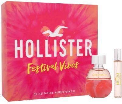 Hollister Festival Vibes Zestaw Woda Perfumowana 50 ml + Woda Perfumowana 15 ml 