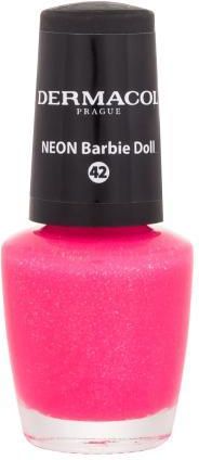 Dermacol Neon Lakier Do Paznokci 5 ml 42 Neon Barbie Doll