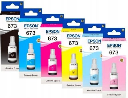 Epson 673 6X L800 L805 L810 L850 L1800 T6731 (6Xepson)