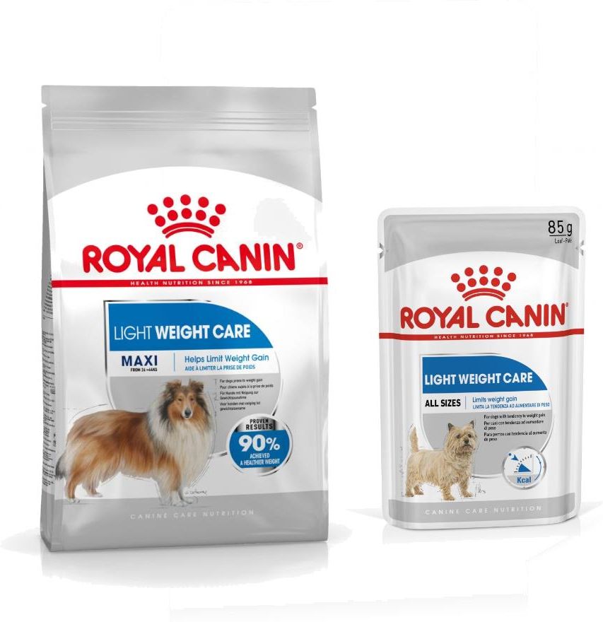 Karma Royal Canin Light Weight Care Maxi 12kg + Light Weight Care ...