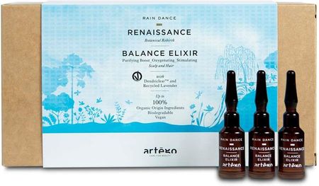 Artego Serum Trychologiczne Rain Dance Renaissance Balance Elixir Głęboko Oczyszczające 20 X 5 Ml