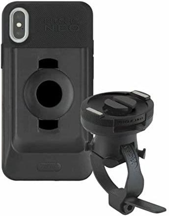 Motorcycle Handlebar Mount & TiGRA FITCLIC Neo Case for iPhone XS MAX (sku 48244)