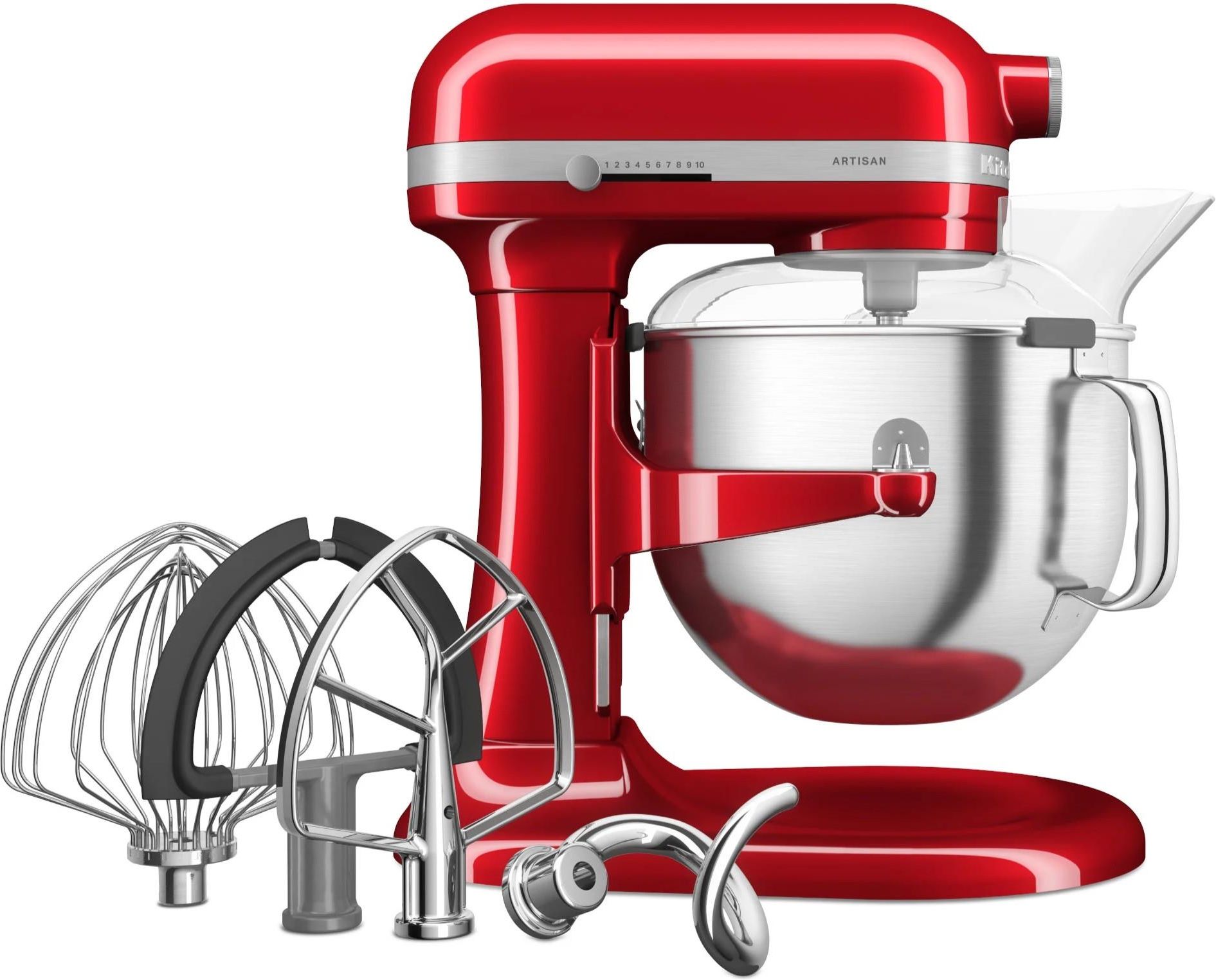 Robot kuchenny KitchenAid Artisan 5KSM70SHXECA Czerwony karmelek