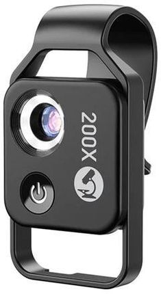 Apexel Mikroskop Cyfrowy W Obiektywie Do Telefonu 200X Zoom Z Led Apl Ms002