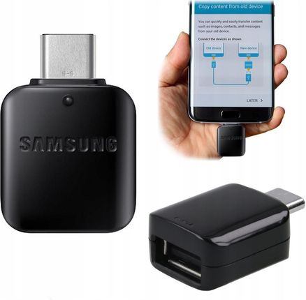 Samsung Adapter Usb C 3.0 M F Czarny Otg