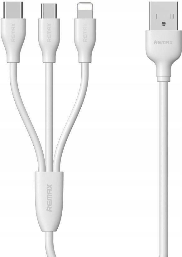 Remax Suda Kabel W Micro Usb Lightning Typ C Wh Kable Opinie I