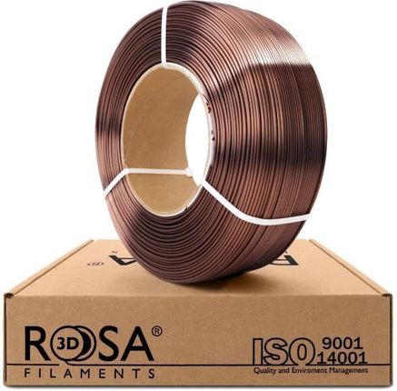 Rosa3D Refill Pla-Silk 1,75Mm Brąz 1Kg