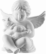 Zdjęcie Rosenthal Figurka Classic Anioł Z Kotem Mały 136885 - Warszawa